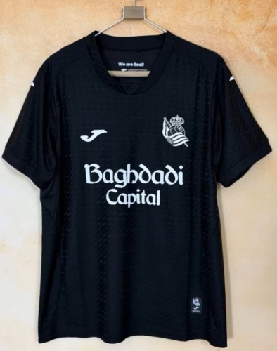 2026/27 Real Sociedad Away Black Thailand Soccer Jersey AAA-312