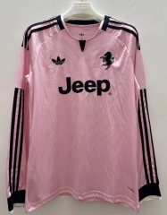 2026/27 Juventus Away Pink LS Thailand LS Soccer Jersey AAA-410