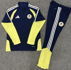2026/27 Fenerbahçe Black Soccer Tracksuit Uniform-2A