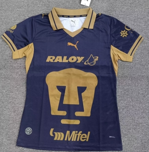 2026/27 Pumas UNAM Royal Blue Thailand Female Soccer Jersey AAA-2146