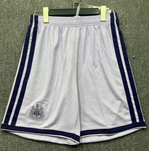 2026/27 Newcastle United 2nd Away White Thailand Soccer Shorts-315