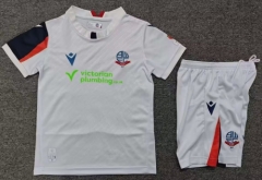 Kids 2026/27 Bolton Wanderers Home White Kids/Youth Soccer Uniform-1040/208