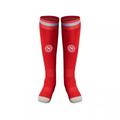 Adult & Kids 2026/27 Napoli 2nd Away Red Thailand Soccer Socks