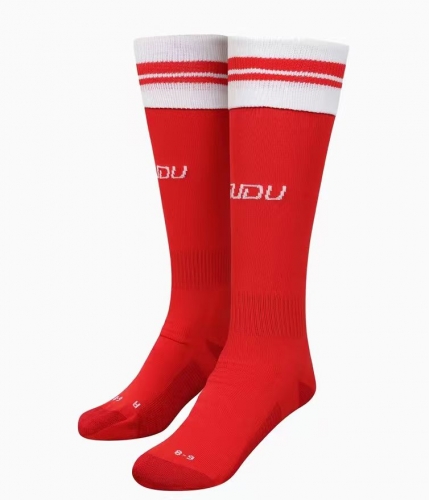Adult/Kids 2027/28 Wales Home Red Thailand Soccer Socks