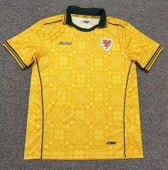 2026/27 Wales Away Yellow Thailand Soccer Jersey AAA-1040