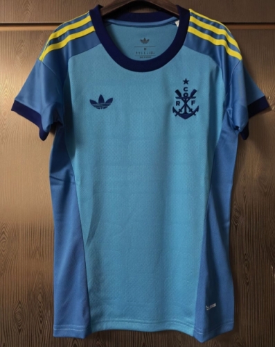 2026/27 CR Flamengo Goalkeeper Blue Thailand Women Soccer Jersey AAA-JJ