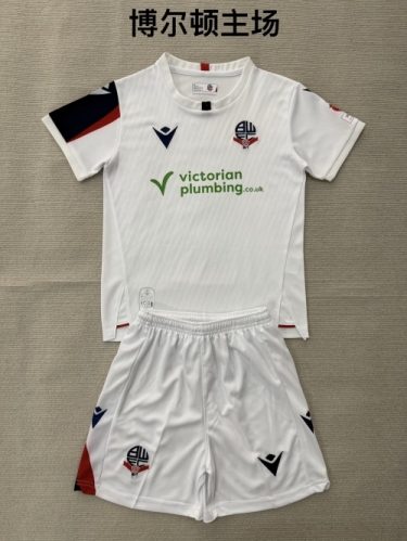 2026/27 Bolton Wanderers Home White Soccer Uniform-208