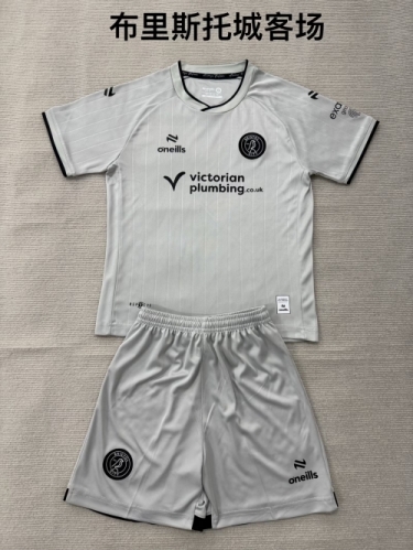 2026/27 Bristol City FC Away Gray Soccer Uniform-208