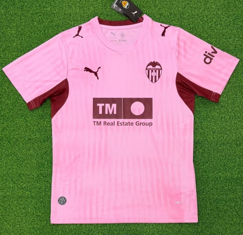 2026/27 Valencia 2nd Away Pink Thailand Soccer Jersey AAA-709/47/416