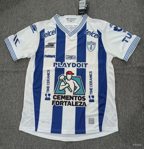 2026/27 CF Pachuca Home Blue & White Thailand Soccer Jersey AAA-25