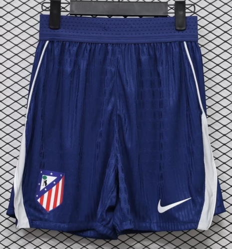 Player Version 2026/27 Atletico Madrid Home Royal Blue Thailand Soccer Shorts-88
