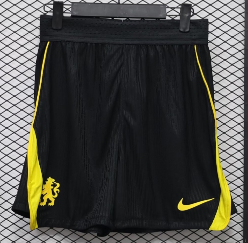 Player Version 2026/27 Chelsea Away Black Thailand Soccer Shorts-88