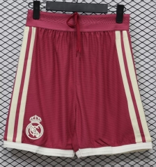 Player Version 2026/27 Real Madrid 2nd Away Red Thailand Soccer Shorts-88