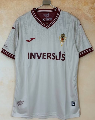 2026/27 Real Murcia Club de Fútbol Away White Thailand Soccer Jersey AAA-23
