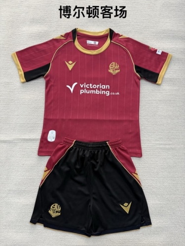 2026/27 Bolton Wanderers Away Red Soccer Uniform-208