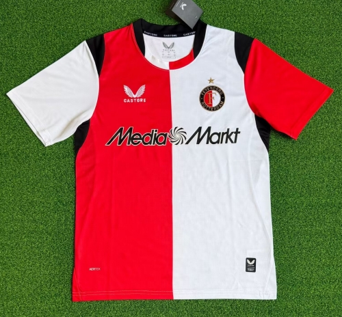 2026/27 Feyenoord Rotterdam Home Red & White Thailand Soccer Jersey AAA-320