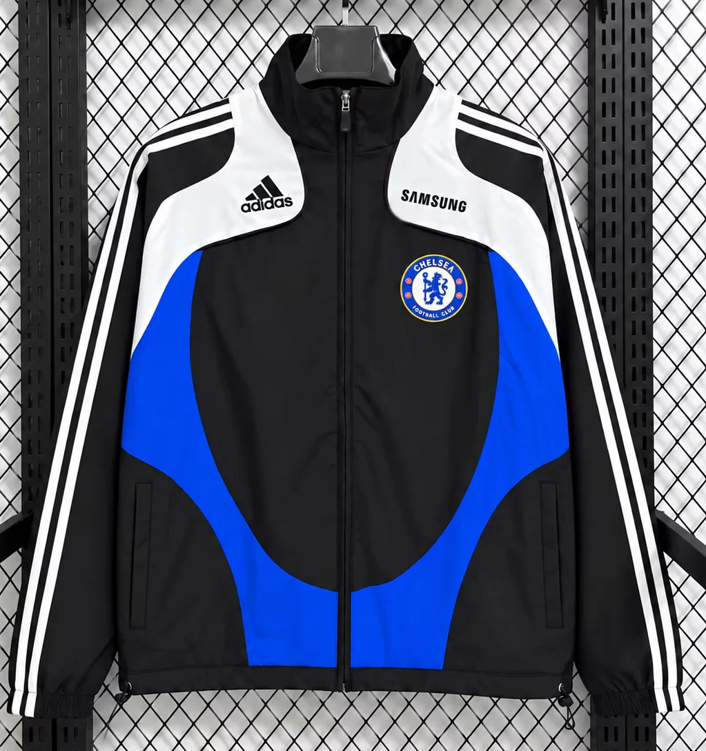 2026/27 Chelsea Black Windbreaker Hoodies Top-47
