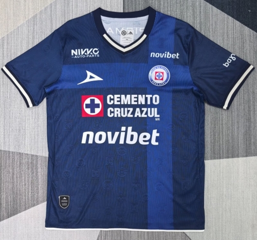 2026/27 Cruz Azul 2nd Away Royal Blue Thailand Soccer Jersey AAA-47/SX