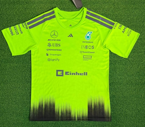 2026 #F1 Mercedes Benz Green Formula One Racing Shirts-320