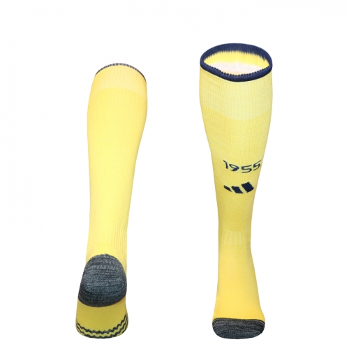 Adult & Kids 2026/27 Al-Nassr FC Home Yellow Thailand Soccer Socks