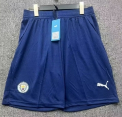 2026/27 Manchester City 2nd Away Royal Blue Thailand Soccer Shorts-315