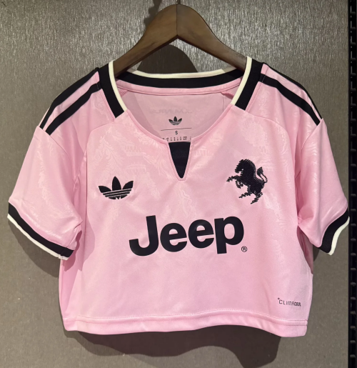Short Clothing 2026/27 Juventus FC Away Pink Thailand Women Soccer Jersey AAA-308