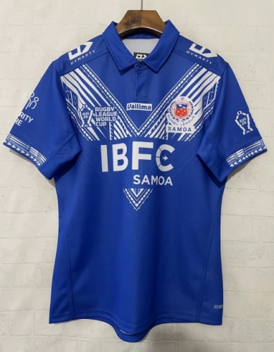 2026 Season World Cup Samoa Blue Thailand Rugby Shirts-805