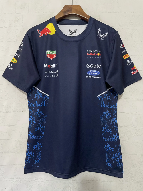 2026 Red Bull Royal Blue Formula One Racing Shirts-805