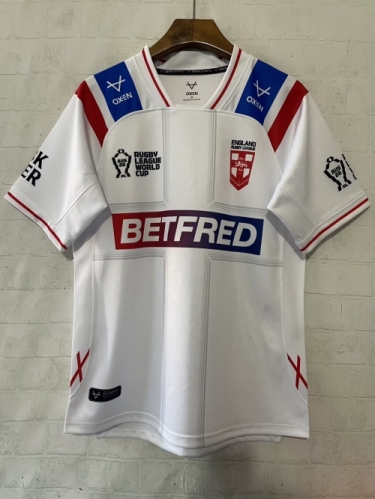 2026 World Cup England White Thailand Rugby Shirts-805