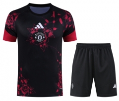 2026/27 Manchester United Black Thailand Soccer Training Uniform-418