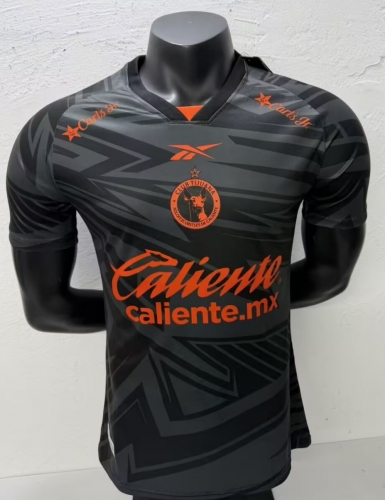 Player Version 2026/27 Club Tijuana 2nd Away Gray Thailand Soccer Jersey AAA-908