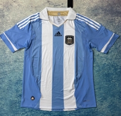 2012 Retro Version Argentina Home Blue & White Thailand Soccer Jersey AAA-601