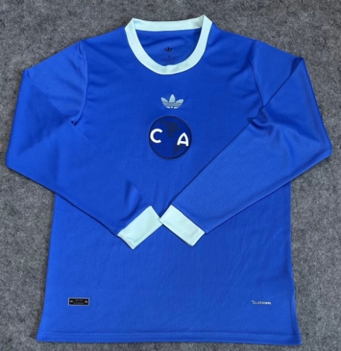 110th Commemorative Version 2026/27 Club América Blue LS Thailand Soccer Jersey-07