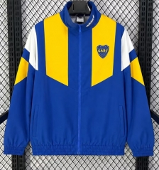 2026/27 BOCA Juniors Yellow & Blue Windbreaker Hoodies Top-47