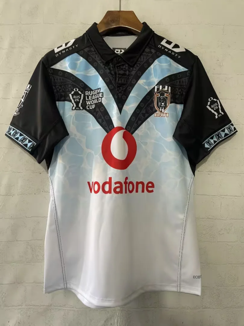 2026 World Cup Fiji White Thailand Rugby Shirts-805
