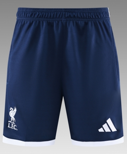 2026/27 Liverpool Navy Blue Thailand Training Soccer Shorts-418
