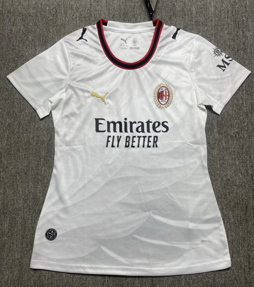 2026/27 AC Milan Away White Thailand Female Soccer Jersey AAA-311