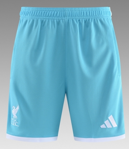 2026/27 Liverpool Sky Blue Thailand Training Soccer Shorts-418