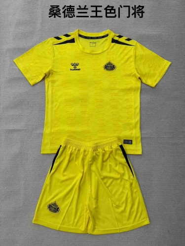 2026/27 Sunderland Goalkeeper Yellow Soccer Uniform-208
