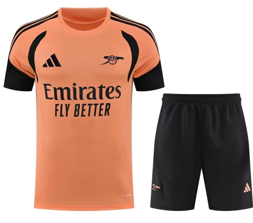 2026/27 Arsenal Orange Thailand Training Soccer Uniform-418