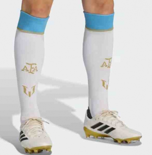 2026/27 Special Argentina White Adult/Kids Thailand Soccer Socks