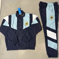 2026/27 Argentina Blue Windbreaker Uniform With Hat-510