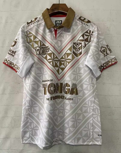 2026 World Cup Tonga White Thailand Rugby Shirts-805