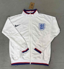 2026 England White Soccer Jacket Top-510