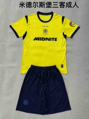 2026/27 Middlesbrough 3nd Away Yellow Soccer Uniform-208