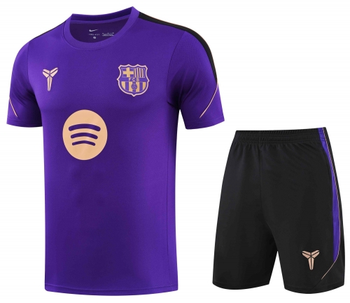 2026/27 Barcelona PurpleThailand Training Soccer Uniform-418