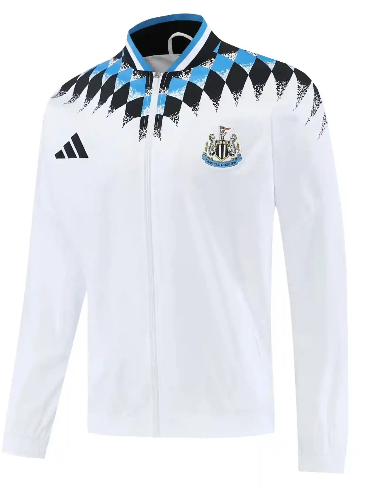 2026/27 Newcastle United White Windbreaker Hoodies Top-LH