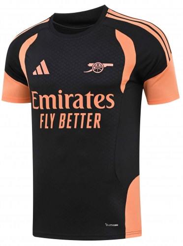 2026/27 Arsenal Orange & Black Thailand Training Soccer Jeresy-418