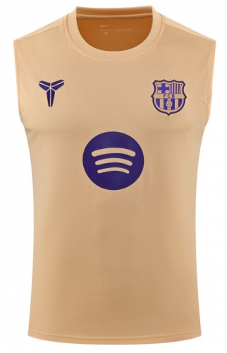 2026/27 Barcelona Yellow Training Thailand Soccer Vest-418