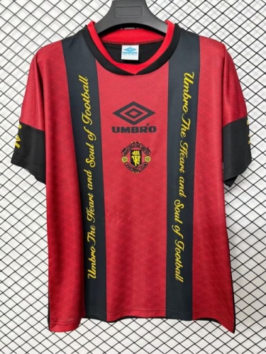 94/96 Special Retro Version Manchester United Red Thailand Soccer Jersey AAA-95